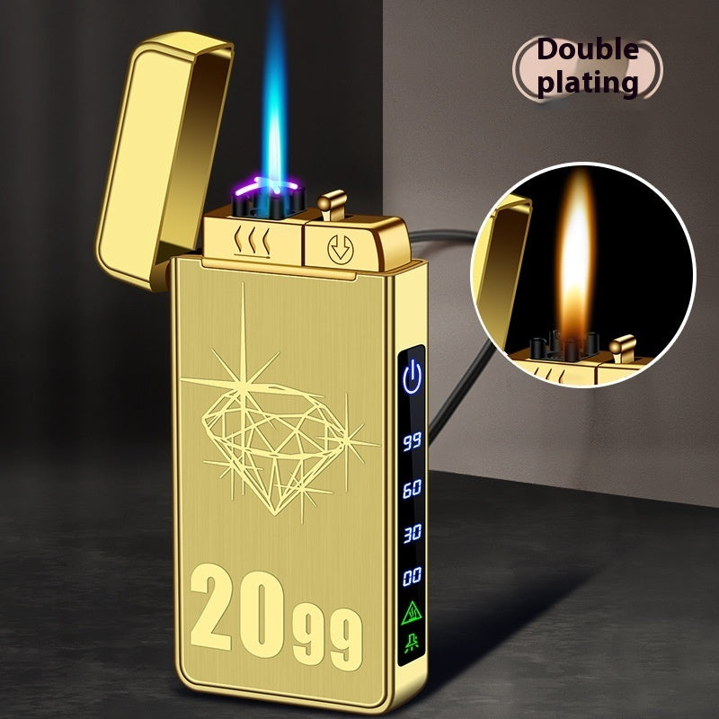 Three-purpose Rechargeable Windproof Lighter