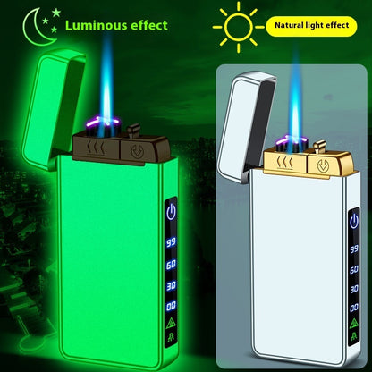 Three-purpose Rechargeable Windproof Lighter