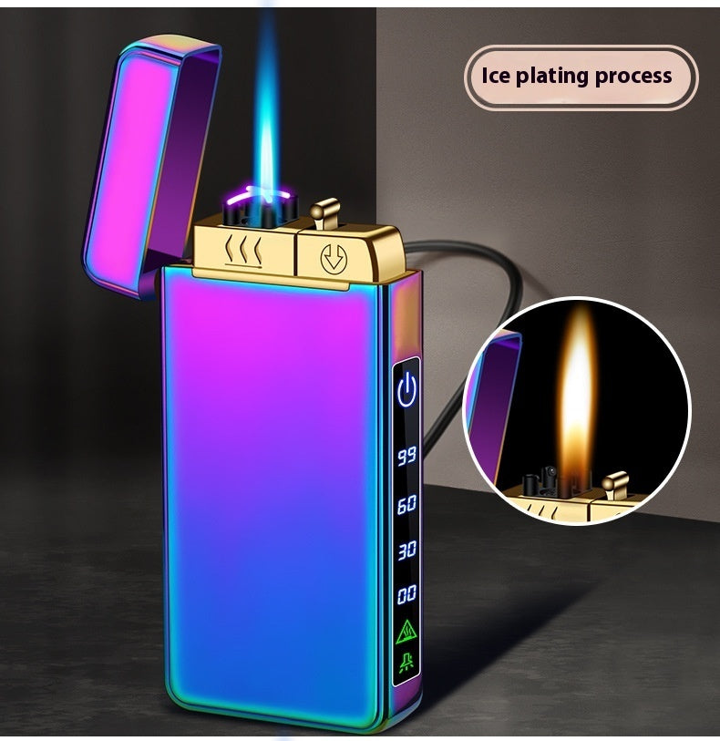 Three-purpose Rechargeable Windproof Lighter